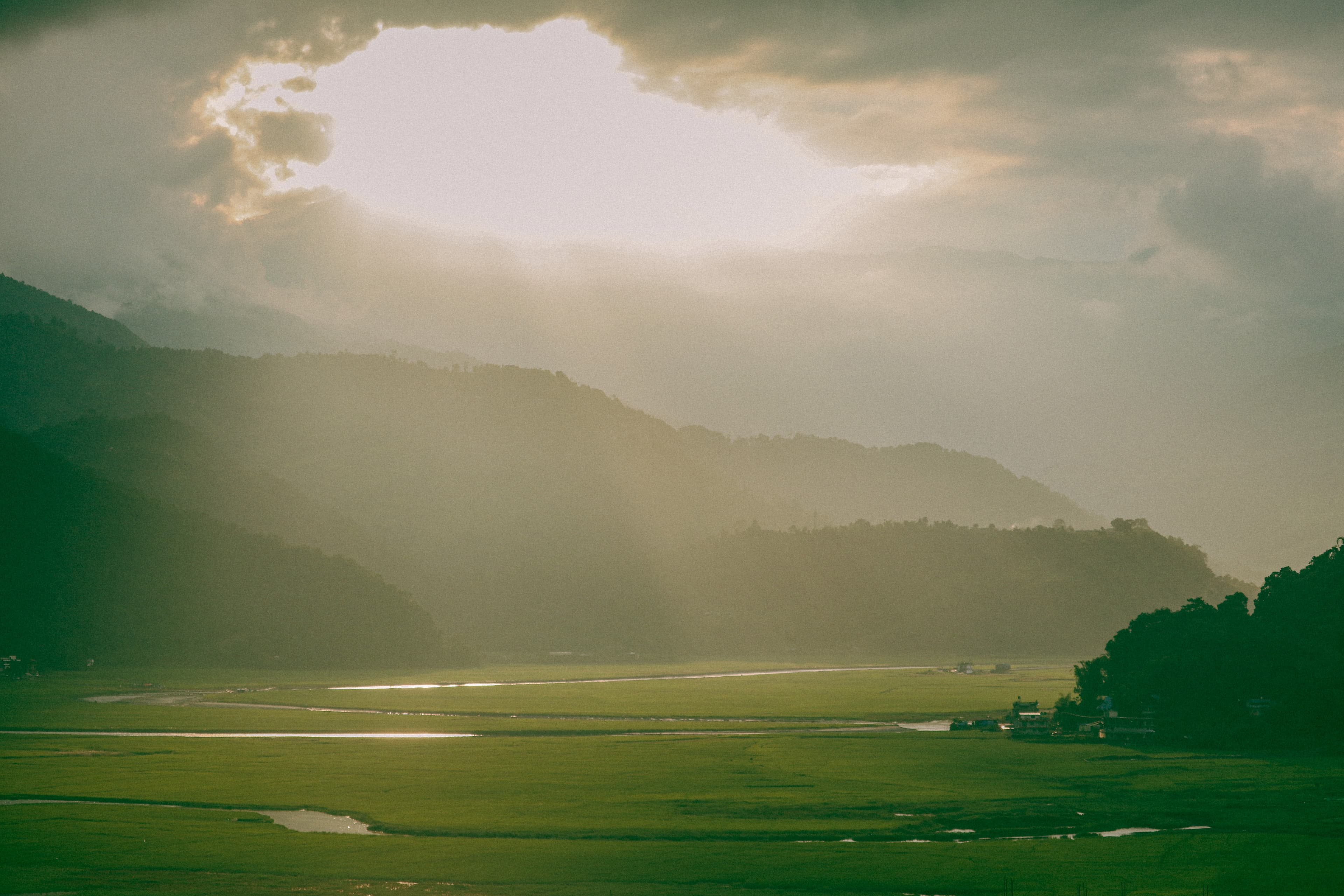 Nature surroundings near the lodge